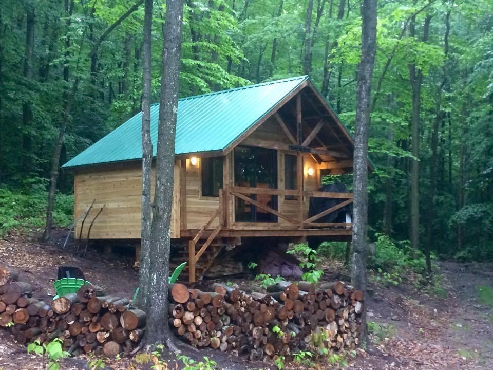 Вилла Les Cabines Nordik Des Piles Сен-Жан-Де-Пиль Экстерьер фото