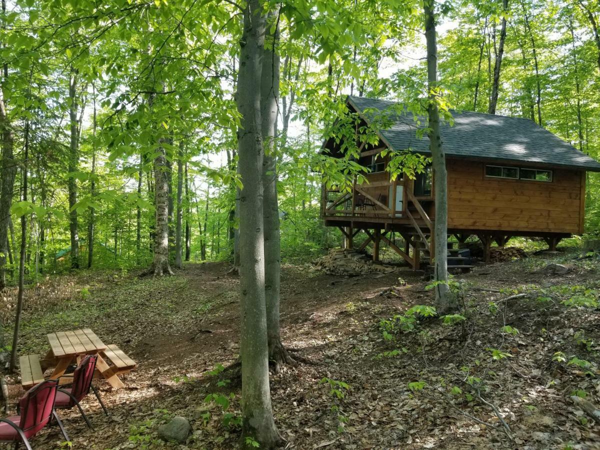 Вилла Les Cabines Nordik Des Piles Сен-Жан-Де-Пиль Экстерьер фото