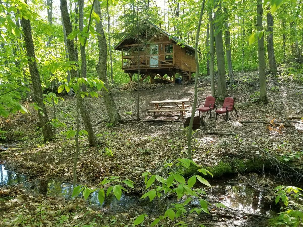 Вилла Les Cabines Nordik Des Piles Сен-Жан-Де-Пиль Экстерьер фото